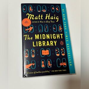 The Midnight Library Book by Matt Haig